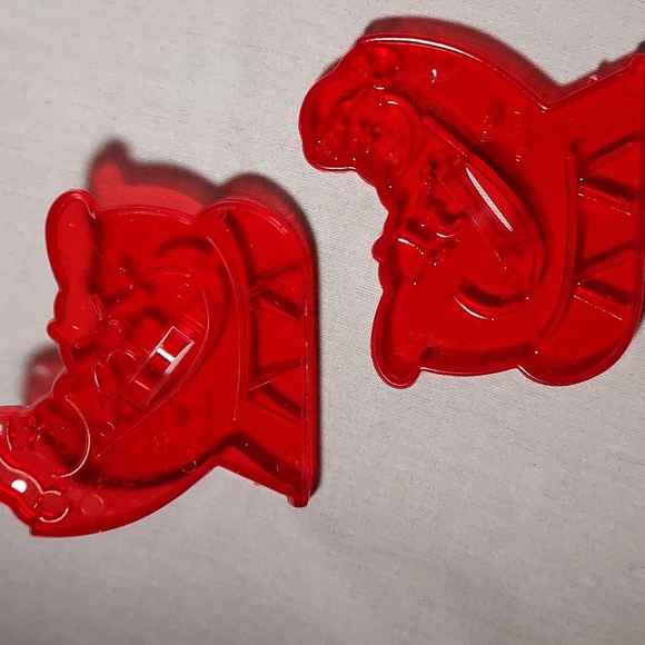 Christmas Cookie Cutters Set of 8 Candy Cane Santa Reindeer Bells Xmas Tree - Picture 3 of 12